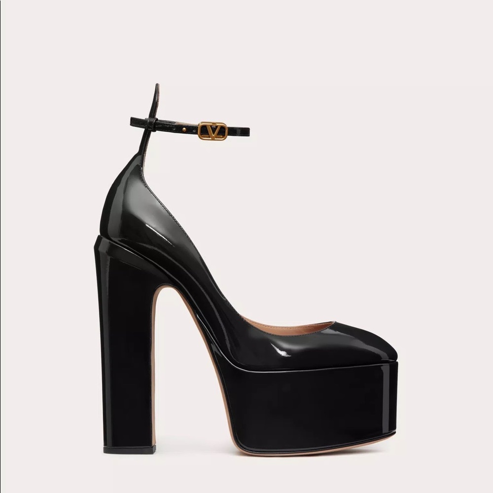 Valentino Tan Go Platform Pumps